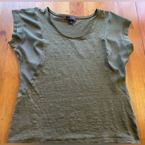 The Limited Green Short Sleeve Tee